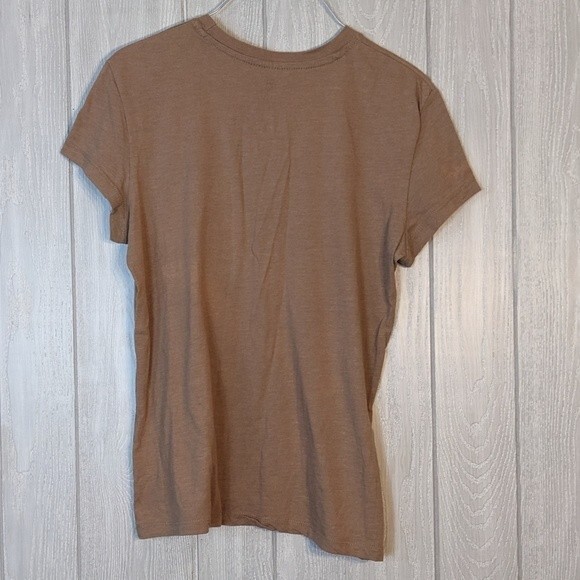 The Beatles Brown Women's Baby Doll Tee EUC SZ XL - Picture 2 of 4